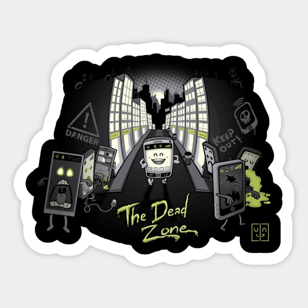 The Dead Zone - Version 2 Sticker by BITICOL